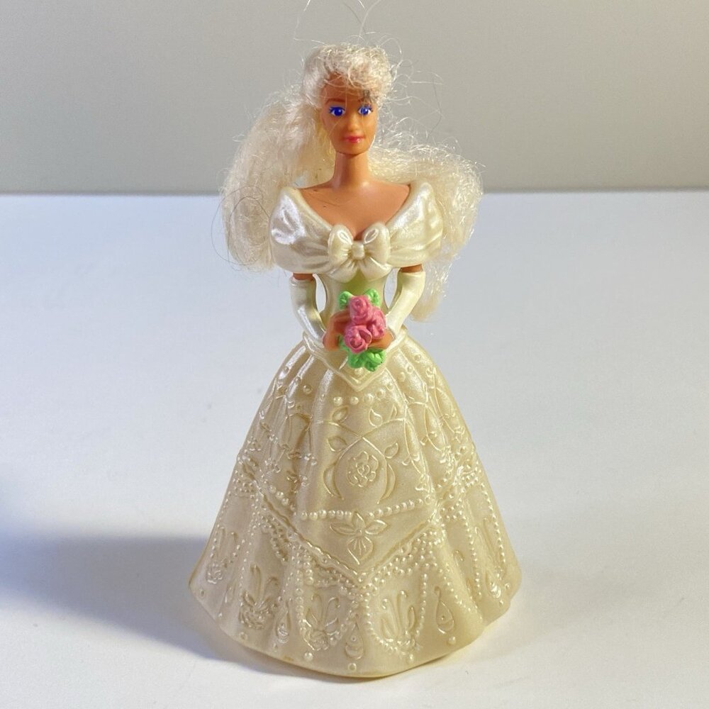 Vintage Mattel McDonald’s Barbie Bride Figurine 1992